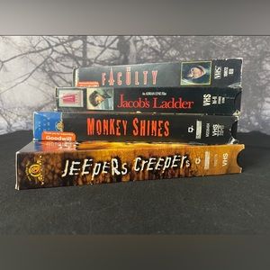 Horror Cult Classic VHS Lot of 4